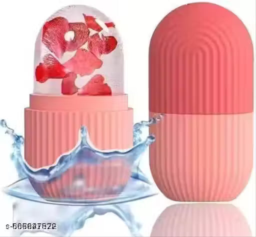 Ice Globe Face Massager + Honeycomb Ice Tray Combo (Pack of 2)