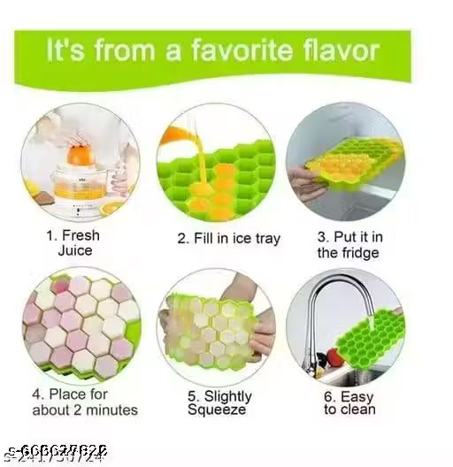 Ice Globe Face Massager + Honeycomb Ice Tray Combo (Pack of 2)
