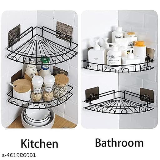 Stainless Steel Corner Rack (Pack of 2)