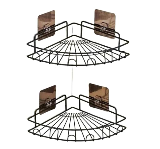 Stainless Steel Corner Rack (Pack of 2)