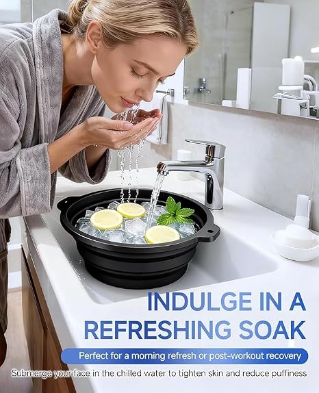 Portable Facial Ice Bath Bowl – Pack of 1