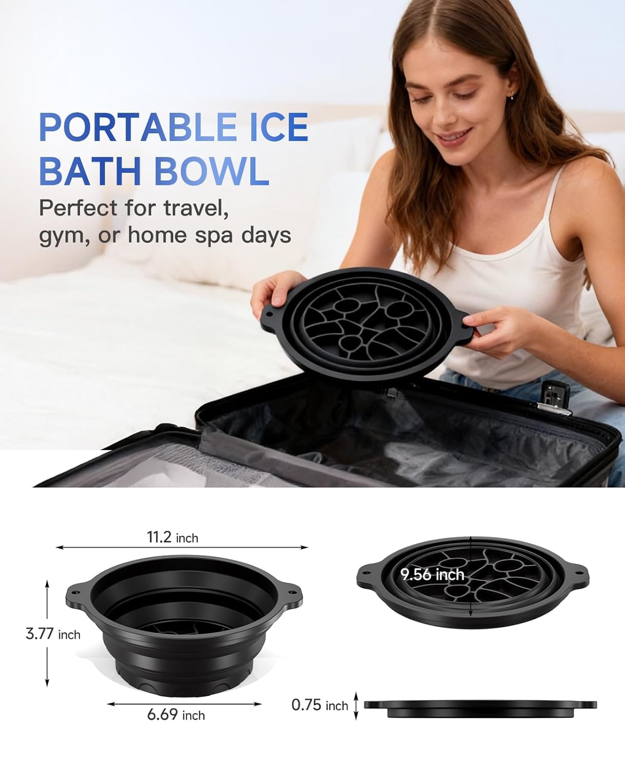 Portable Facial Ice Bath Bowl – Pack of 1